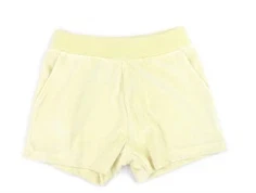 Name It pastel yellow velour shorts